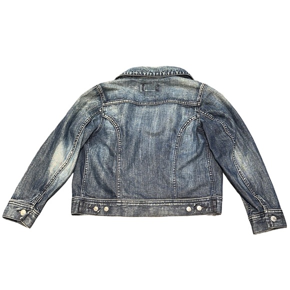 VINTAGE 2001 DIESEL women's faded blue denim jacket, size small. - Picture 2 of 5